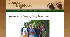 Desktop Screenshot of countryneighbors.com